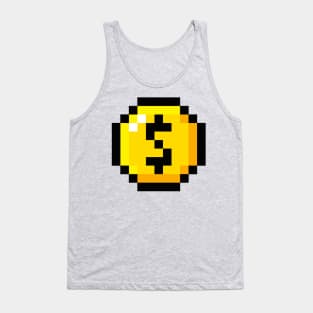 Money Coin Icon Tank Top